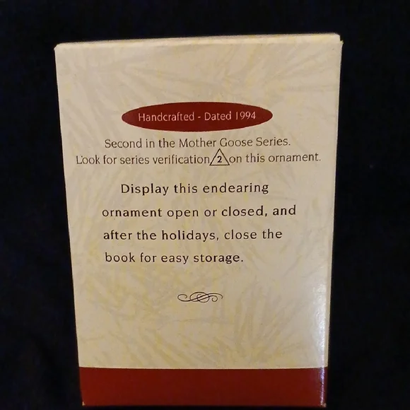 Hallmark Keepsake Ornament - Blue and White - Picture 3 of 4